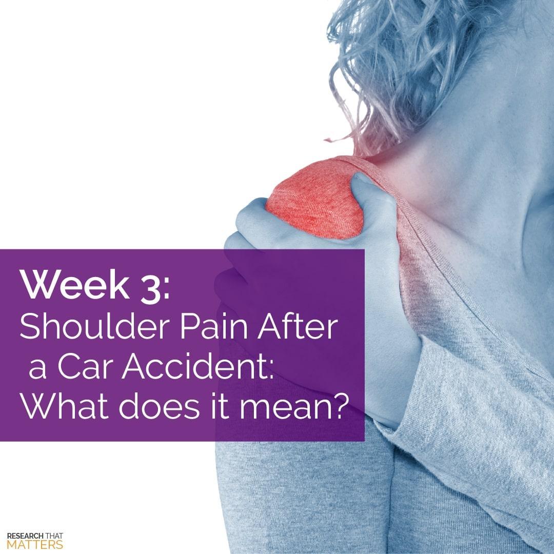 Shoulder Pain After a Car Accident What Does it Mean? Active Health